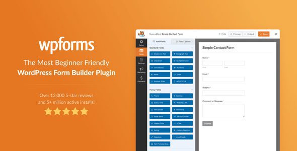 WPForms Elite 1.9.1.4 + Addons - WordPress Forms Plugin WPForms Elite 1.9.1.4 + Addons - WordPress Forms Plugin