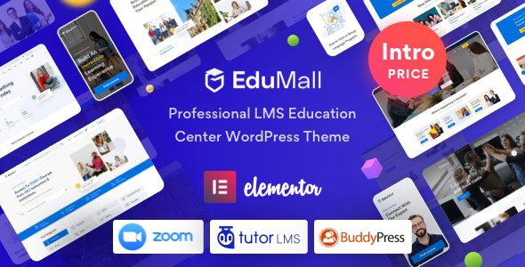 EduMall 4.0.6 - Professional LMS Education Center WordPress Theme EduMall 4.0.6 - Professional LMS Education Center WordPress Theme