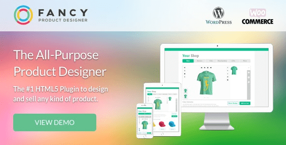 Fancy Product Designer 6.4.3 - WooCommerce WordPress
