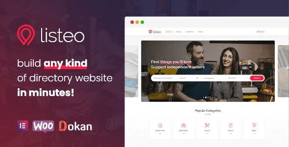 Listeo 1.9.82 - Directory & Listings With Booking - WordPress Theme Listeo 1.9.82 - Directory & Listings With Booking - WordPress Theme